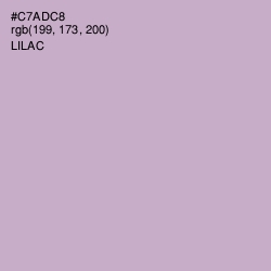 #C7ADC8 - Lilac Color Image