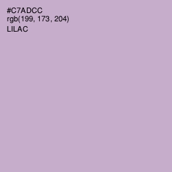 #C7ADCC - Lilac Color Image