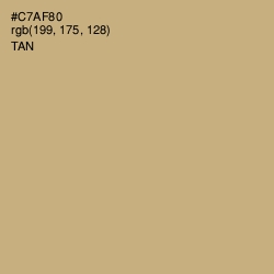 #C7AF80 - Tan Color Image