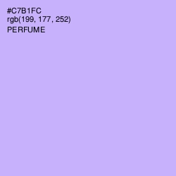 #C7B1FC - Perfume Color Image