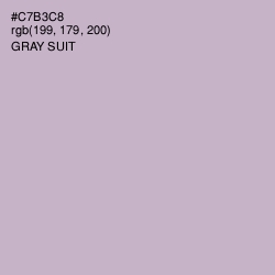 #C7B3C8 - Gray Suit Color Image