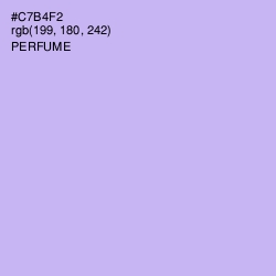 #C7B4F2 - Perfume Color Image