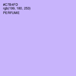 #C7B4FD - Perfume Color Image