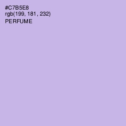 #C7B5E8 - Perfume Color Image