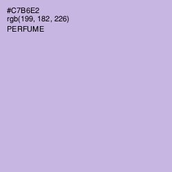 #C7B6E2 - Perfume Color Image