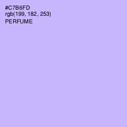 #C7B6FD - Perfume Color Image