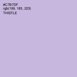 #C7B7DF - Thistle Color Image