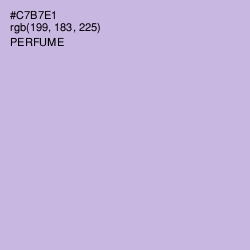 #C7B7E1 - Perfume Color Image