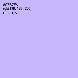 #C7B7FA - Perfume Color Image