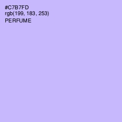 #C7B7FD - Perfume Color Image