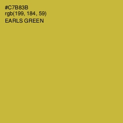 #C7B83B - Earls Green Color Image