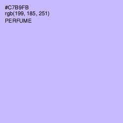 #C7B9FB - Perfume Color Image