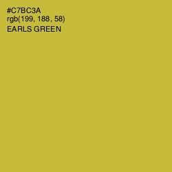 #C7BC3A - Earls Green Color Image