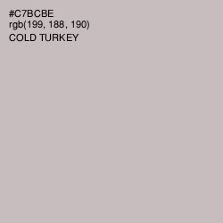 #C7BCBE - Cold Turkey Color Image