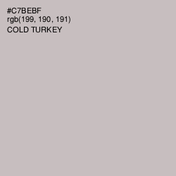 #C7BEBF - Cold Turkey Color Image