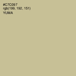 #C7C097 - Yuma Color Image