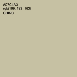 #C7C1A3 - Chino Color Image