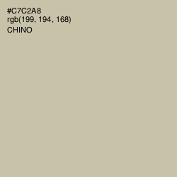 #C7C2A8 - Chino Color Image