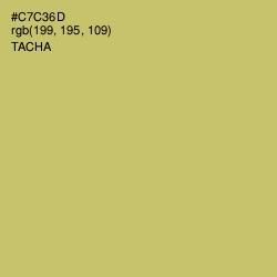 #C7C36D - Tacha Color Image