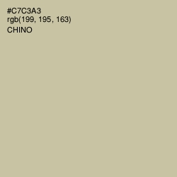 #C7C3A3 - Chino Color Image