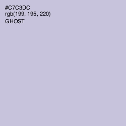 #C7C3DC - Ghost Color Image