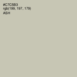 #C7C5B3 - Ash Color Image