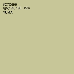 #C7C699 - Yuma Color Image