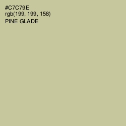 #C7C79E - Pine Glade Color Image
