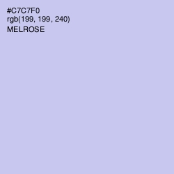 #C7C7F0 - Melrose Color Image