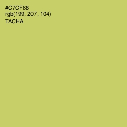 #C7CF68 - Tacha Color Image