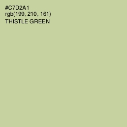 #C7D2A1 - Thistle Green Color Image