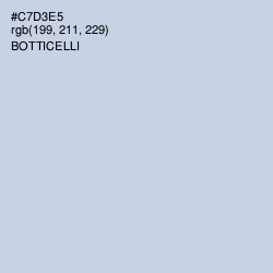 #C7D3E5 - Botticelli Color Image