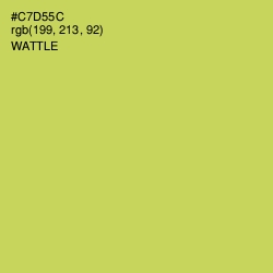 #C7D55C - Wattle Color Image