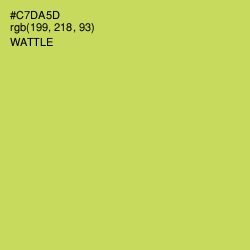 #C7DA5D - Wattle Color Image