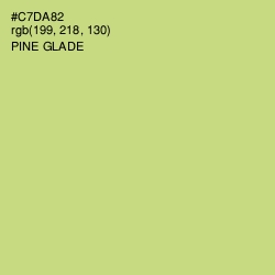 #C7DA82 - Pine Glade Color Image