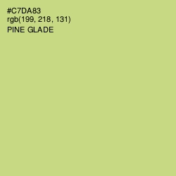 #C7DA83 - Pine Glade Color Image