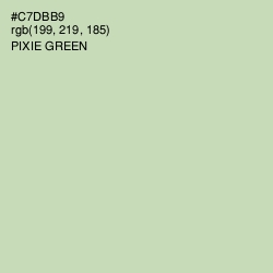 #C7DBB9 - Pixie Green Color Image