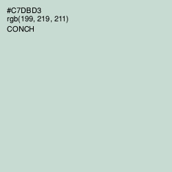 #C7DBD3 - Conch Color Image