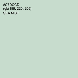 #C7DCCD - Sea Mist Color Image