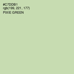 #C7DDB1 - Pixie Green Color Image