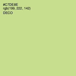 #C7DE8E - Deco Color Image