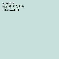#C7E1DA - Edgewater Color Image