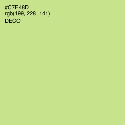 #C7E48D - Deco Color Image