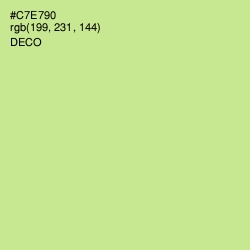 #C7E790 - Deco Color Image