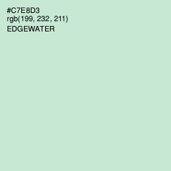 #C7E8D3 - Edgewater Color Image