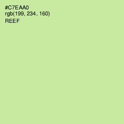 #C7EAA0 - Reef Color Image