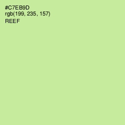 #C7EB9D - Reef Color Image