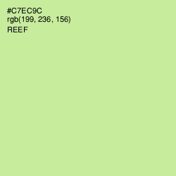 #C7EC9C - Reef Color Image