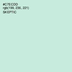 #C7ECDD - Skeptic Color Image