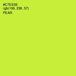 #C7EE39 - Pear Color Image